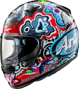 Arai Regent-X Jungle-2 Helmet - Medium - Full-face helmet with Jungle-2 graphic