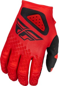 Youth Kinetic Center Gloves Red/Black For Youth Medium - Youth Medium fitment Red/Black gloves