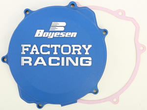 Blue Factory Racing Clutch Cover - For 99-18 Yamaha YZ250/X