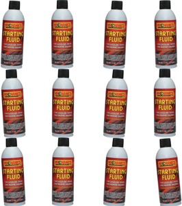 Starting Fluid - Case of 12 11oz Aerosol Cans