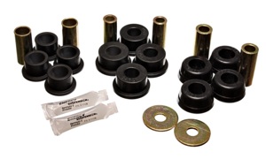 92-95 Toyota MR2 Black Rear Control Arm Bushing Set (includes Strut Bushings)