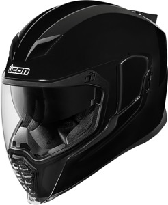 Airflite Full Face Helmet - Gloss Black Small