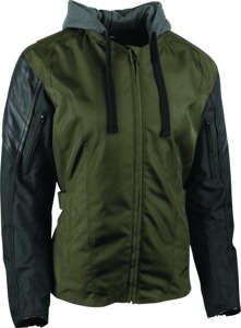 Double Take Jacket Olive/Black Womens - Medium