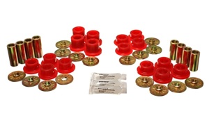 Red Rear Control Arm Bushing Set Fits 1992-2002 Dodge Viper