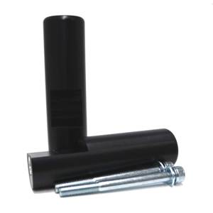 No Cut Black Frame Sliders - For 12-20 ZX14