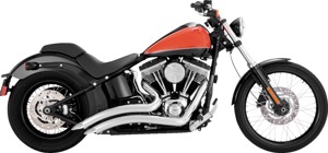 Vance & Hines HD Softail Big Radius 2-2 86-17 Chrome PCX Full System Exhaust