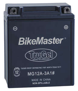 TruGel MG12A-3A1 Gel Cell Battery - Replaces YB12AL-A2