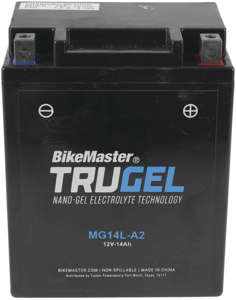 TruGel MG14L-A2 Gel Cell Battery - Replaces YB14L-A2