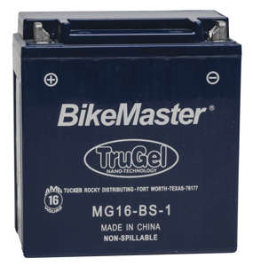 TruGel MG16-BS-1 Gel Cell Battery - Replaces YTX16-BS-1