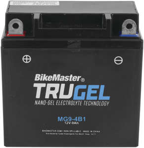 TruGel MG9-4B1 Gel Cell Battery - Replaces YB9-B, 12N9-4B-