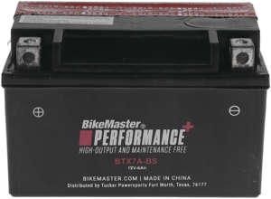 Maintenance Free Battery - Replaces YTX7A-BS