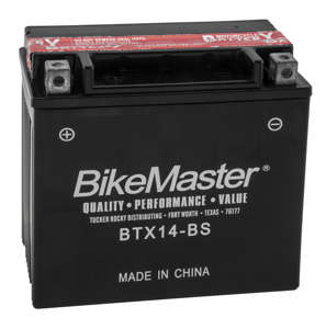 Maintenance Free Battery - Replaces YTX14-BS