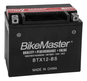 Maintenance Free Battery - Replaces YTX12-BS