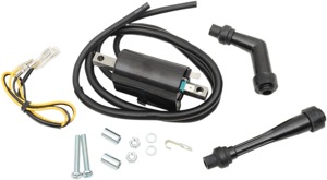 External Ignition Coil - Black - For 71-78 Honda CB