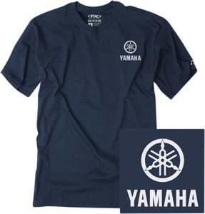 Men's Yamaha Icon Tee - Yamaha Icon Tee Nvy Lg