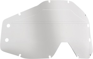 FMF Youth PowerBomb Film System Replacement Lens Clear - Replacement lens for PowerBomb goggles