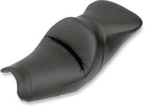 Explorer RS Pillow 2-Up Seat Black Gel - For Kawasaki VN900 Vulcan Custom