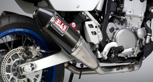 Signature RS4 Carbon Fiber Stainless Steel Dual Muffler Full Exhaust - For DRZ400 S/SM & KLX400