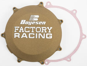 Factory Racing Clutch Cover - For 19-20 Kawasaki KX450