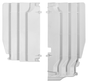 Radiator Louvers White - For 10-18 Suzuki RMZ250