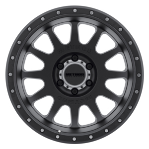 MR605 NV 20x9 -12mm Offset 6x135 87mm CB Matte Black Wheel