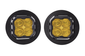 SS3 Type OB LED Fog Light Kit Sport - Yellow SAE Fog