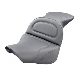 Explorer 2-Up Seat Black Gel - For 18-20 Harley FXBR/S