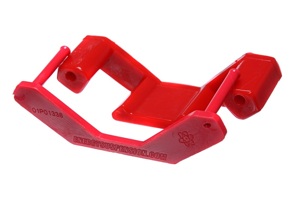 2011+ Ford Mustang w/ MT-82 Trans Red Trans Mount Insert Set