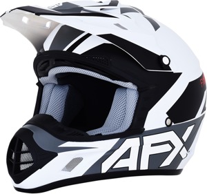 FX-17 Full Face Offroad Helmet Matte White X-Large