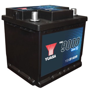 YBX9000 YBX9140R AGM Battery - 560 CCA, 50 Ah, Replaces 4014132-P - Includes Battery Hold-Down Bracket For Polaris RZR