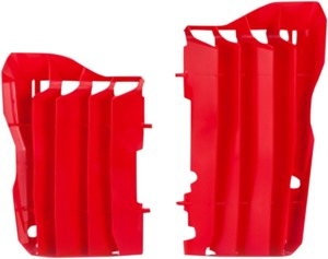 Red Radiator Louvers - For 17-22 Honda CRF450R/RX