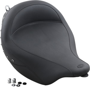 Super Smooth Vinyl Solo Seat - For 06-20 Harley FLH FLT