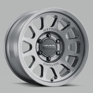 MR703 17x8.5 0mm Offset 6x5.5 106.25mm CB Gloss Titanium Wheel