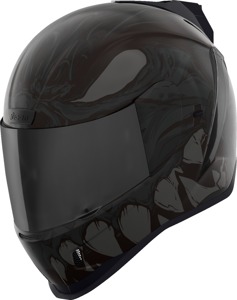 ICON Airform Manik'RR MIPS Helmet - 2XL, Dark Black - Full-face helmet with MIPS and DropShield