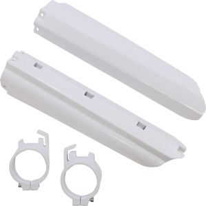 White Fork Guards / Slider Protectors - For 91-95 YZ 125/250