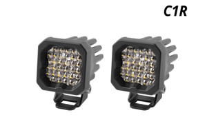 Stage Series C1R - White Flood Standard LED Pod (Pair)