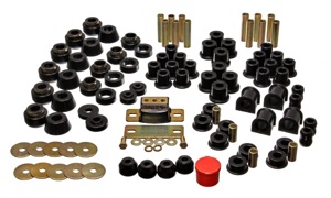 87-95 Jeep Wrangler YJ Black Hyper-Flex Master Bushing Set