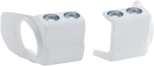 Fork Shoe Protectors - White - Fits Many 07-24 Yamaha YZ/F