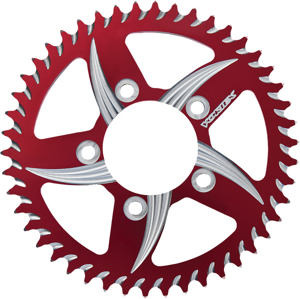 Cat5 Rear Aluminum Sprocket Red 43T 520 - For 00-13 Triumph Suzuki