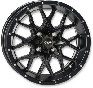 Hurricane Alloy Aluminum Wheels - Hurricane 18X6.5 4/137 4+2.5