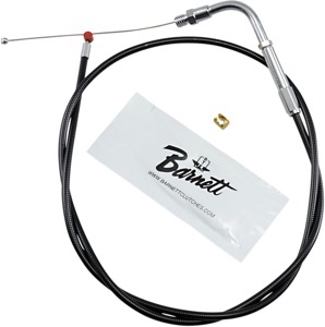 Barnett Vinyl Throttle Cable Black 35 in. L