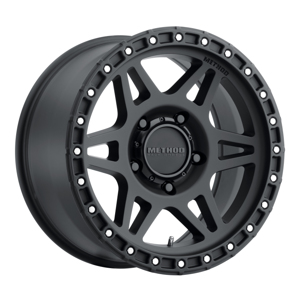 MR312 17x8.5 0mm Offset 5x5.5 108mm CB Matte Black Wheel