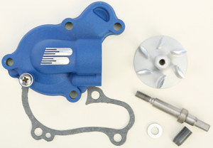 Waterpump Cover Impeller Kit Blue - For 14-22 Yamaha YZ450F & 16-23 WR450F / YZ450FX