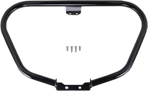 V-Bend Freeway Bars for V-Twin- 1.25" - V-Bar Freeway Bars Blk