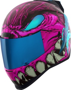 ICON Airform Manik'RR MIPS Helmet Pink - Small - Full face helmet with MIPS and anti-fog shield