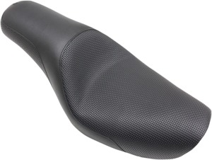 Profiler Plain 2-Up Seat Black Gel Lowest - For 04-05 Harley Dyna FXD