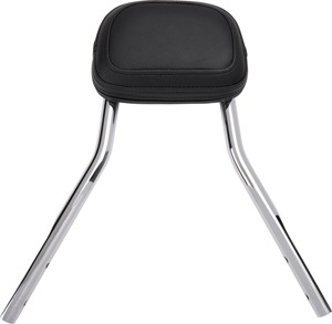 Detachable Backrest Round Chrome by Cobra