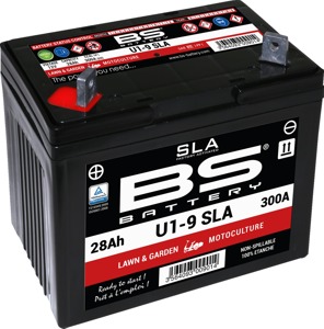 U1-9 SLA Factory Activated AGM Maintenance Free Battery - Replaces U1-9 & U1-32 Battery