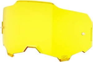 100% Armega Replacement Lens - Yellow, Adult Size