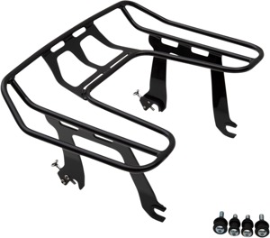 BA Wrap Around Racks for Harley-Davidson - Bar Detachable W/A Rack Blk